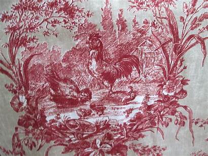 Toile Fabric Waverly French Linen Country Blend