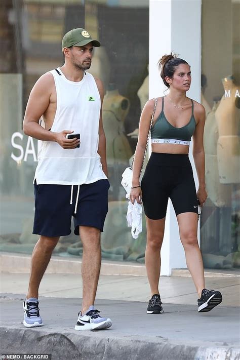Sara Sampaio Displays Her Toned Physique In A Khaki Green Crop Top