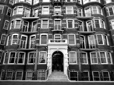 Free Stock Photo Of Apartments Architectural Design Black And White