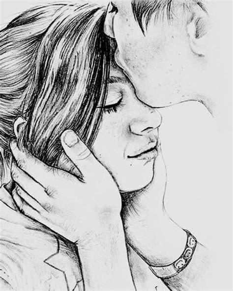 Pin By Lucia On Romantic Love Drawings Couple Drawings Love Drawings Couple