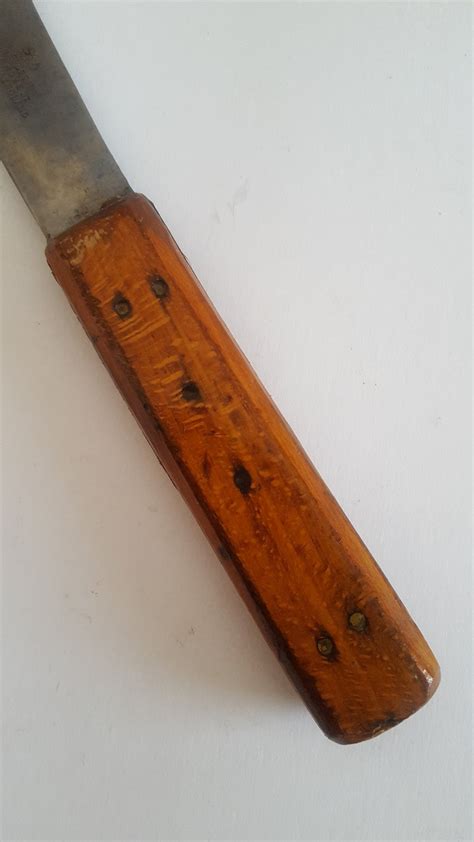 Antique Iwilson Butcher Knife Mountain Man Trappers Knife Etsy