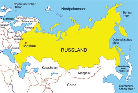 Karte von russland mit den wichtigsten städten sowie den nachbarstaaten. Karte von Russland - Medienwerkstatt-Wissen © 2006-2017 Medienwerkstatt