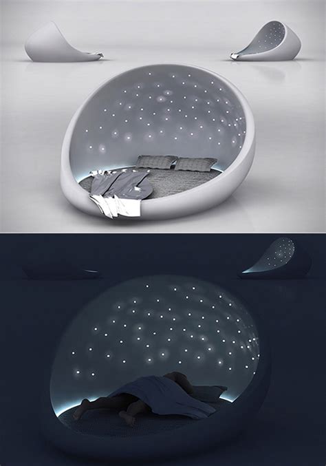 Cosmos Sleep Pod Bed With Images Sleeping Pods Unique Beds