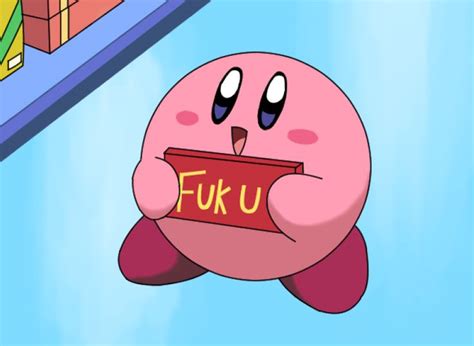 Fack U Kirby Kirby Memes Kirby Kirby Art