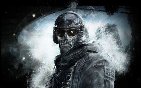 Cool Cod Ghost Backgrounds Wallpaper Cave