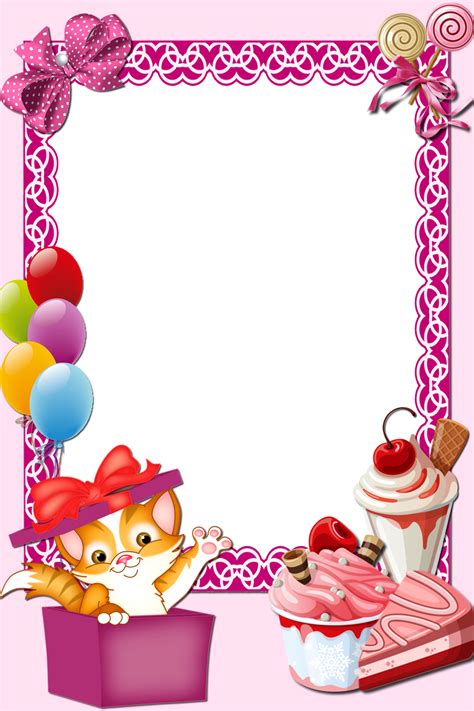 Pin On My Png Frames For Photos 10x15 Cm In 2022 Happy Birthday Frame