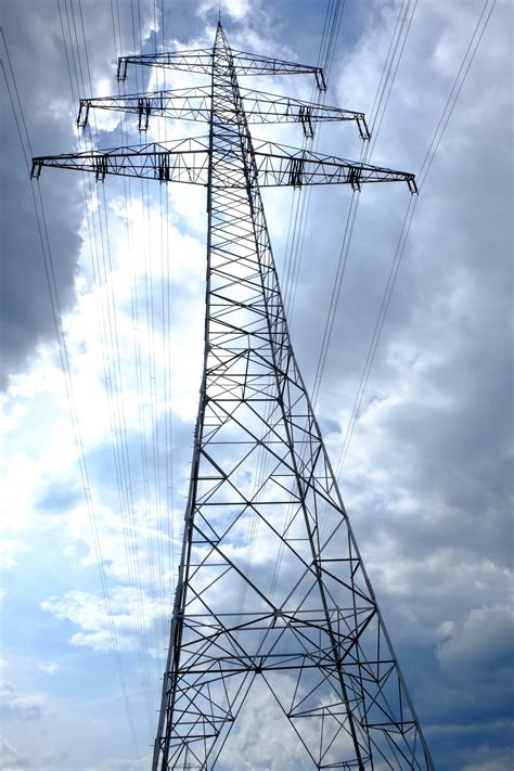 Free Images Sky Technology Power Line Mast Blue Energy High