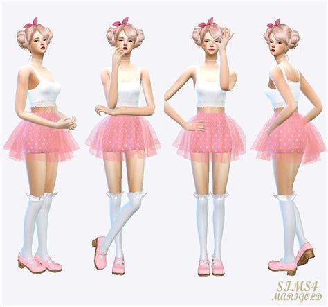 Skirts By Sims 4 Marigold Sims 4 Blog Sims 4 Clothing Mini Skirts