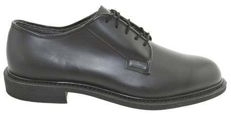 Bates Mens Leather Uniform Oxford Shoes Black 00968