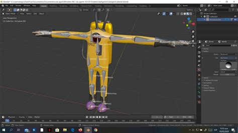 3d model low poly monsters inc tall cda agent rigged 3d model alien vr ar low poly cgtrader