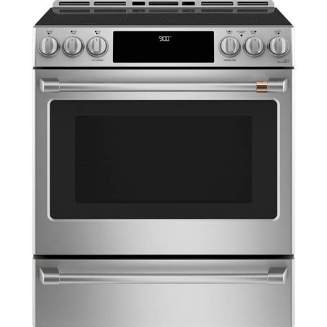 Ge Cafe 30 Smart Slide In Induction And Convection Range With Warming