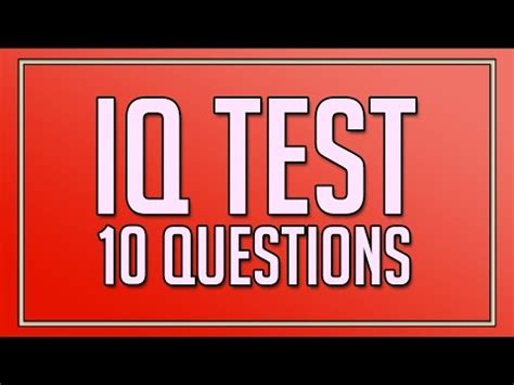 The word quotient means the result of dividing one quantity by. IQ Test: 10 Questions | Funny Jokes & Inspirational Stories