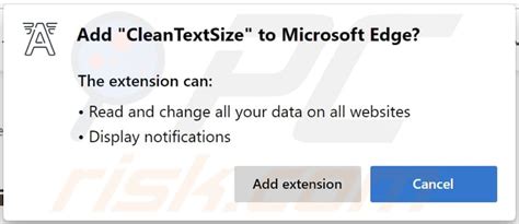 Cleantextsize Adware Edge Easy Removal Steps