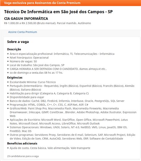 Será isso uma piada travestida de anúncio de emprego? : brasil