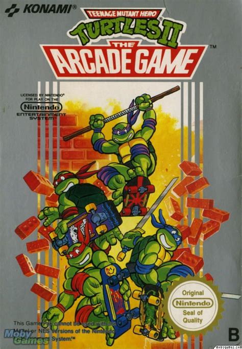 Turtles Ii The Arcade Game Nes Arcade Games Teenage Mutant Ninja