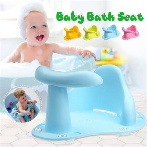 Infant Baby Bath Tub Ring Seat Child Kids Anti Slip Safety Chair