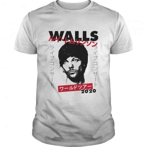 Louis tomlinson sad face oversize hoodie. Louis tomlinson merch walls japanese photo shirt - Trend ...
