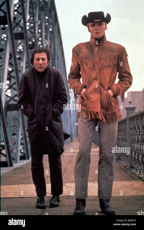 Midnight Cowboy 1969 Dustin Hoffman Jon Voight Mcw 022 Stock Photo