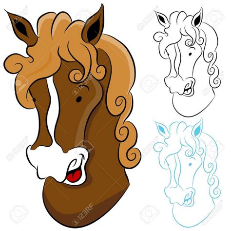 Cartoon Horse Head Free Png Images Transparent