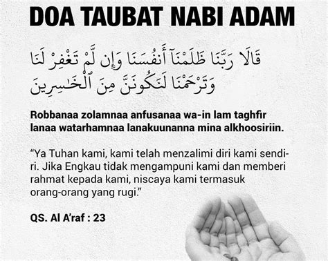 Doa Nabi Adam AS Memohon Ampunan Kepada Allah SWT Suara Merdeka