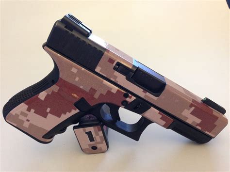 Custom Gun Wrap For Glock 19 Gen 3 High Caliber Graphix
