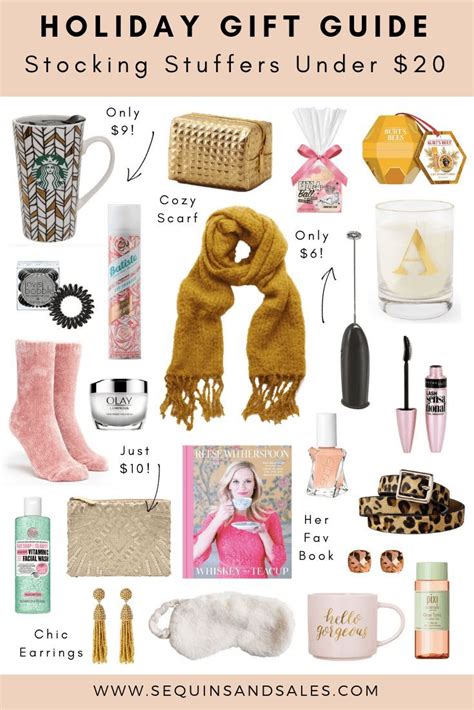 Holiday Gift Guide Stocking Stuffers Under Sequins Sales