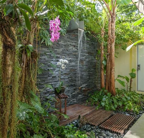 50 stunning outdoor shower spaces that take you to urban paradise outdoor pool shower outside
