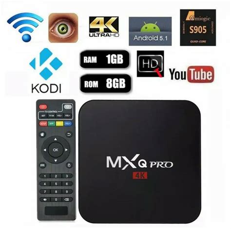 Welche android tv box ist die beste? Jual Android Tv Box MXQ V88 Quad Core 4K HDmi Wifi ...