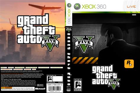 Grand Theft Auto 5 Xbox 360 Box Art Cover By Astro86