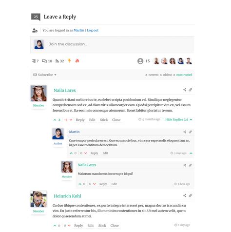 Wordpress comments import & export · 4. Styling - wpDiscuz - WordPress Comment Plugin