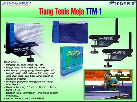 Meja Tenis MDF18 Olympus  CV JAYA BERSAMA