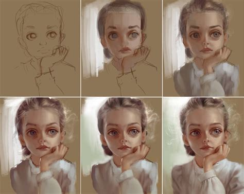 Https://tommynaija.com/draw/how To Draw A Stylized Portrait