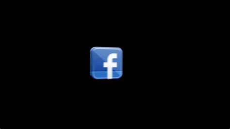 Facebook Icon Black Background At Collection Of