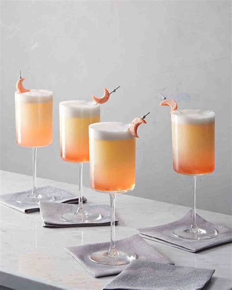 Sunset Fizz Recipe Celestial Wedding Moon Wedding Drink Stirrers