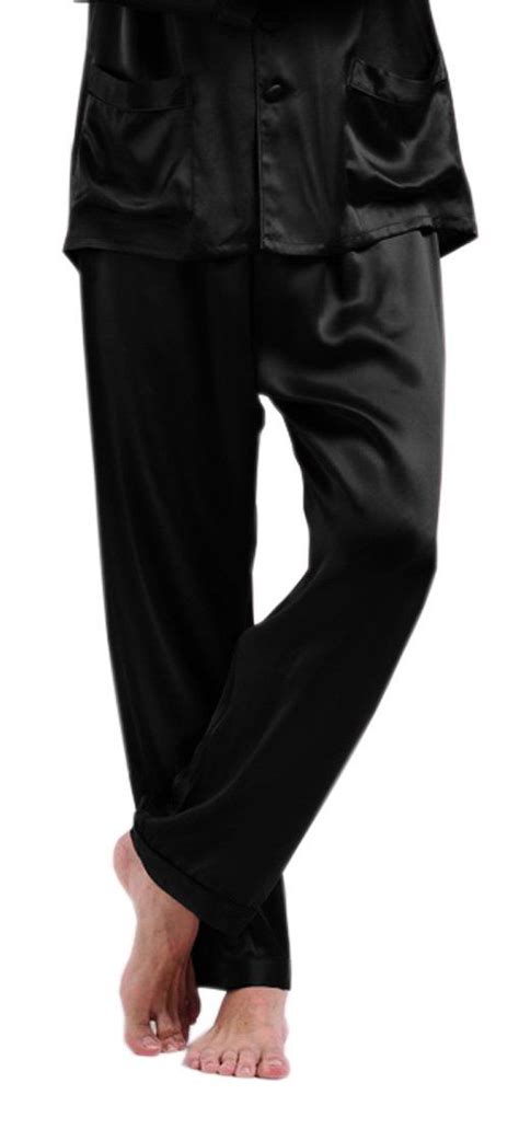22 Momme Long Silk Pants For Men 100 Pure Silk By Lilysilk S36