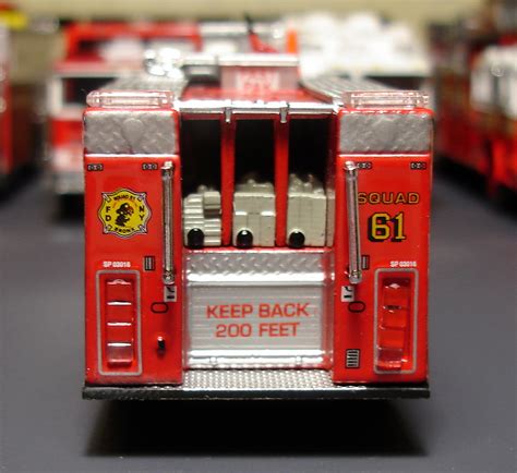 My Code 3 Diecast Fire Truck Collection Seagrave Fdny Squad 61 Pumper