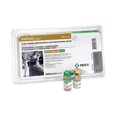 In general, the fee represents a combination of a veterinary clinical examination of your. Nobivac Feline 1-HCP+ FeLV 25 Ds Tray | Nobivac Vaccine ...