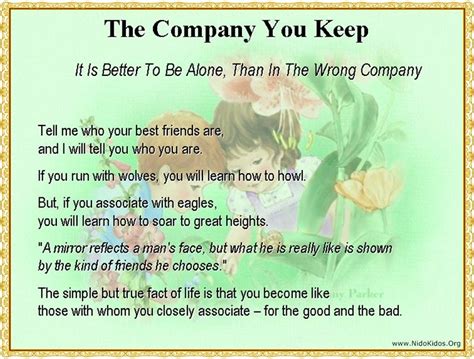 Favorite company you keep quotes. The Company You Keep (With images) | The company you keep, Therapy quotes, Life facts