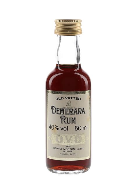 Ovd Old Vatted Demerara Rum Lot 157216 Buysell Rum Online