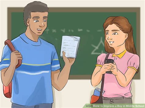 Your simple good morning and good night texts can give someone's day a great start. 3 Ways to Impress a Boy in Middle School - wikiHow