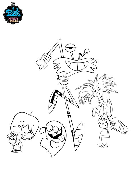 Cartoon Network Coloring Pages To Print