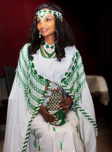Gorgeous Bridal Look Oromo Wedding Ethiopian Clothing Dress
