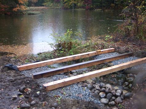 How To Build A Bridge Over A Creek