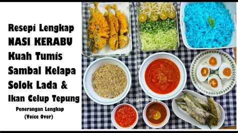 Resepi ini saya pelajari dari arwah ibu sy.sangat menyelerakan.sesuai di hidangkan bersama keluarga.resepi ini. Cara Buat Nasi Kerabu Mudah Dan Sedap| Resepi Nasi Kerabu ...