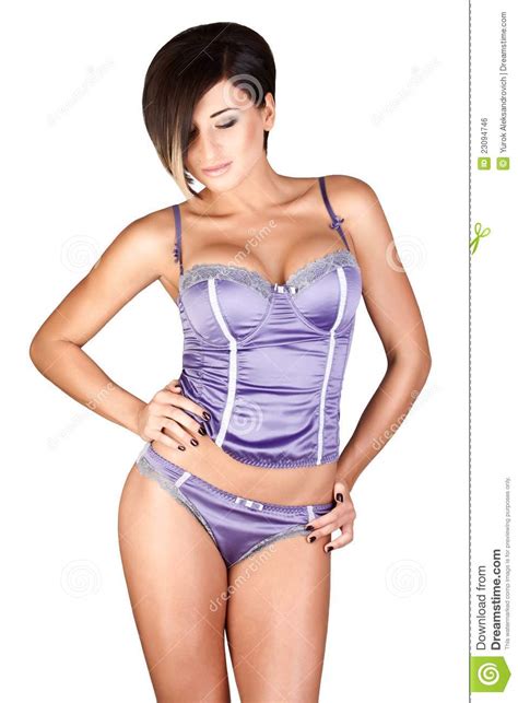 Seksowna brunetka zdjęcie stock Obraz złożonej z potomstwa