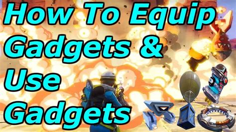 Fortnite How To Equip Gadgets And Use Gadgets Like Air Strike