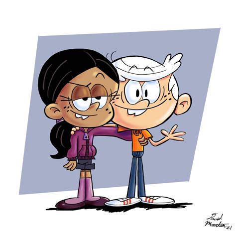 Lincoln And Ronnie Anne By Da Th On Deviantart The Loud House Fanart