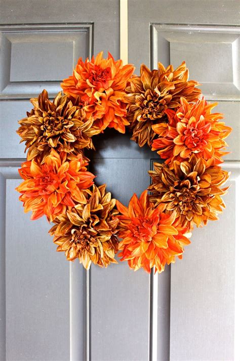 7 Diy Fall Wreath Ideas To Make Rent Blog