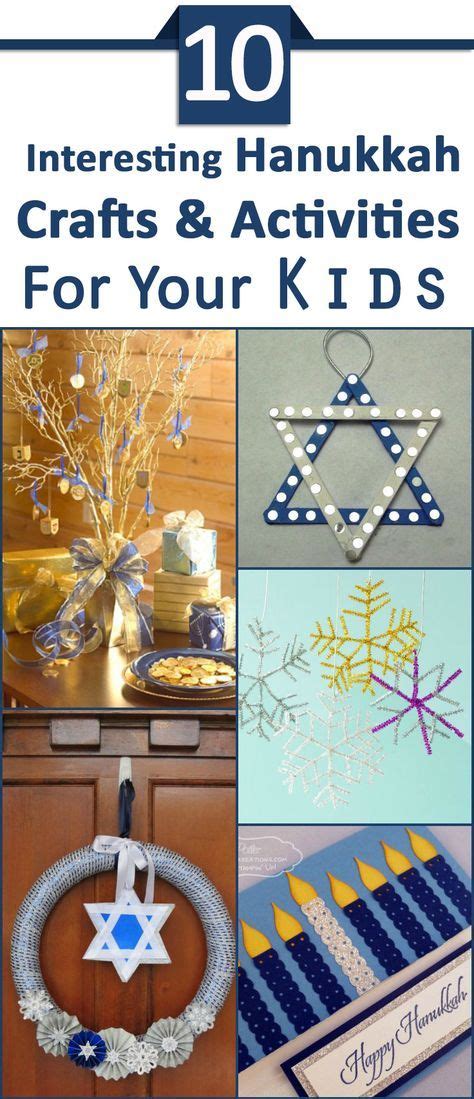 Top 10 Hanukkah Crafts And Activities For Kids Hanukkah Crafts