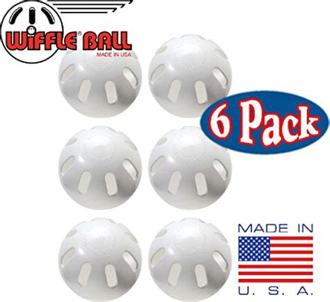 Wiffle Ball 6 Baseballs Official Size 6 Pack